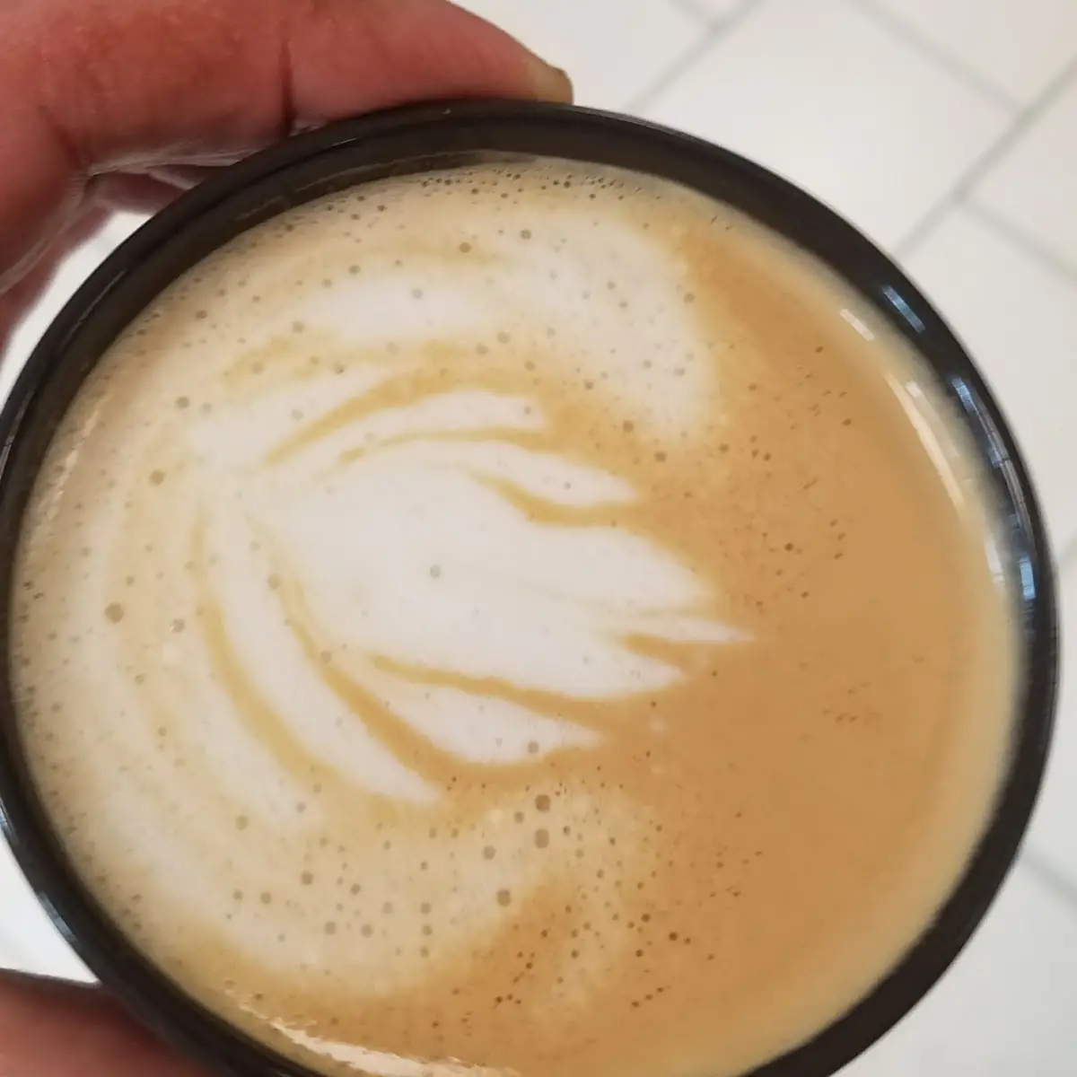 Latte Art on Proper Cappuccino