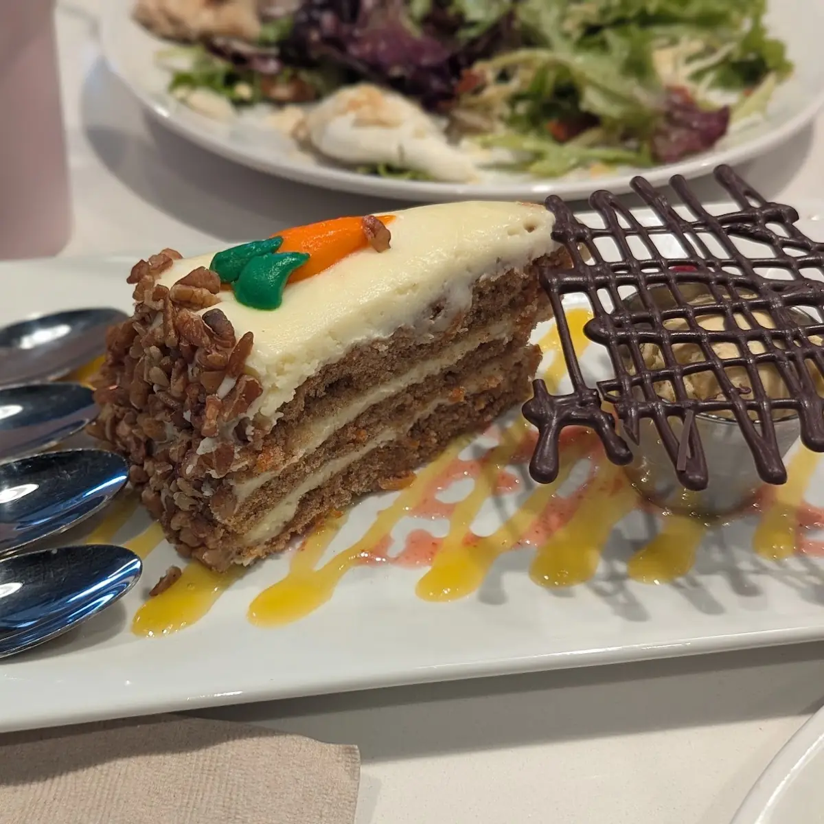 GF Carrot Cake Slice