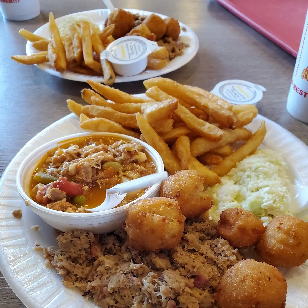 Pulled Pork Plate with Brunswick Stew