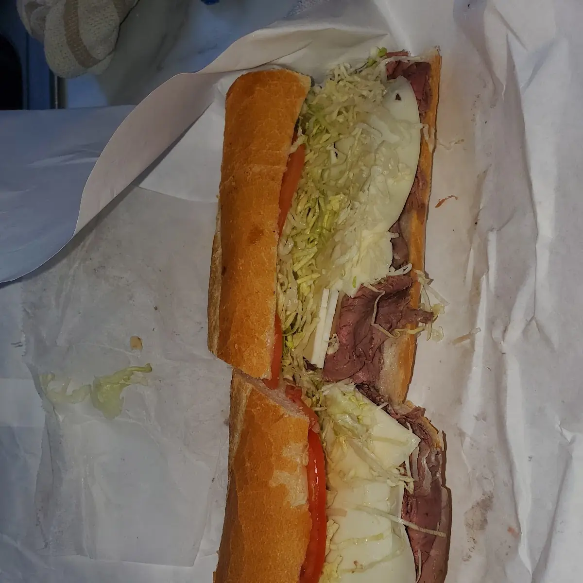 Beef and Cheese Sub