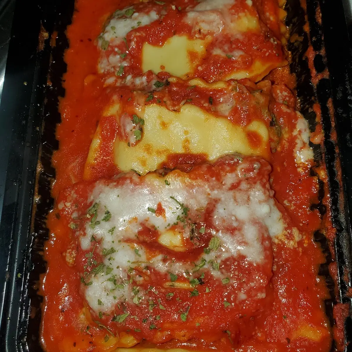 Meat Ravioli with Meat Sauce