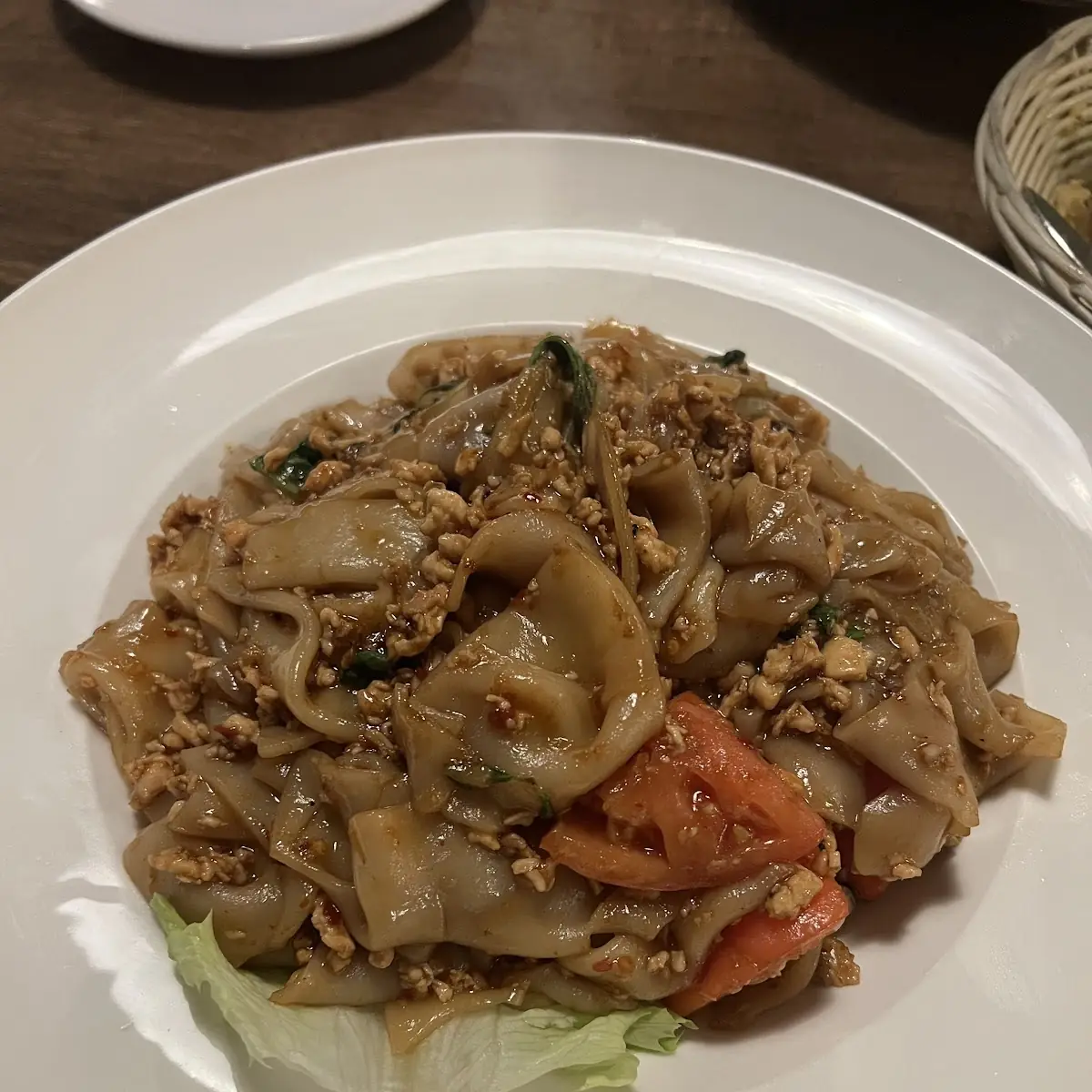 Thai Spicy Chicken Drunken Noodles