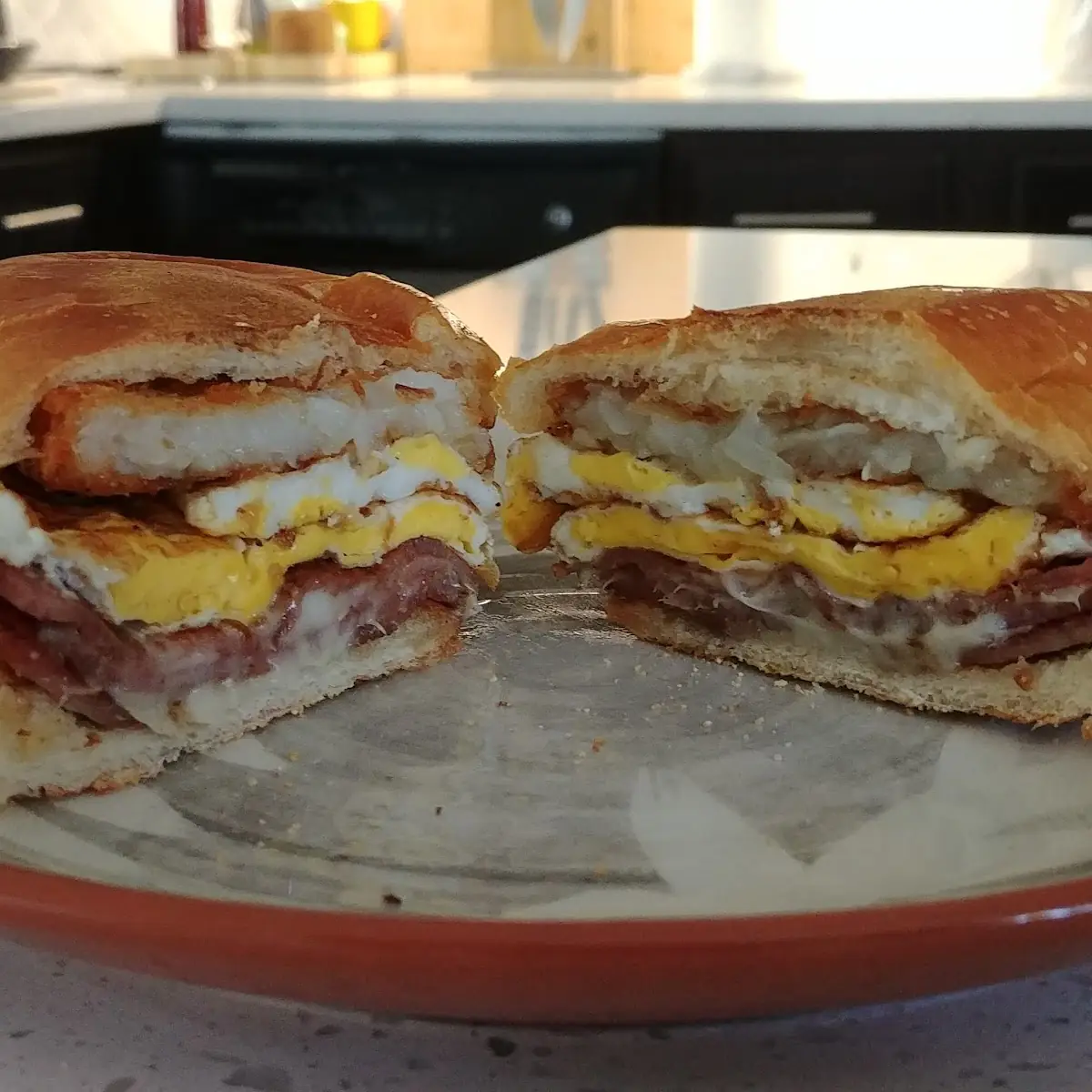 Pastrami, Egg, Cheese