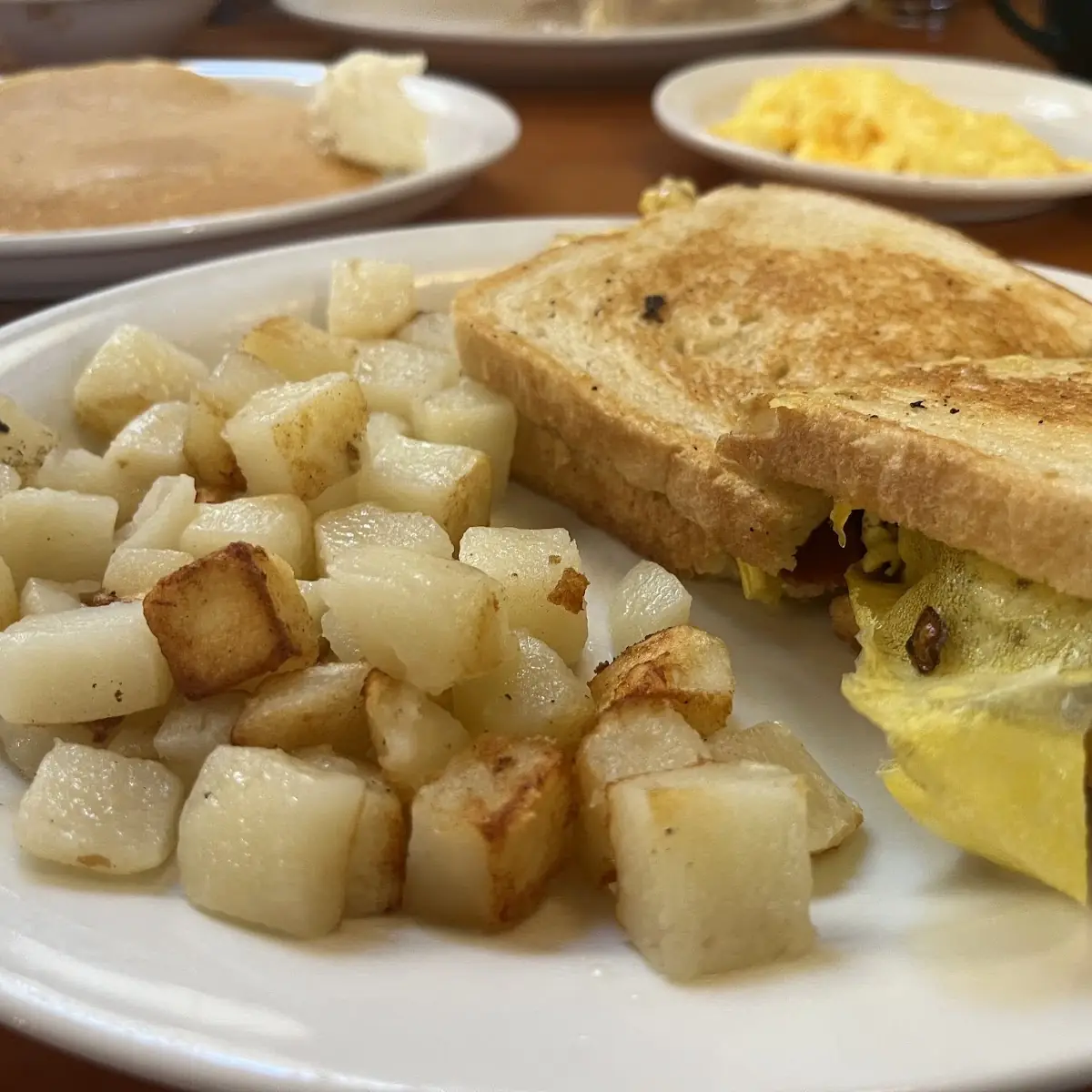Bacon Sausage Ham or Scrapple