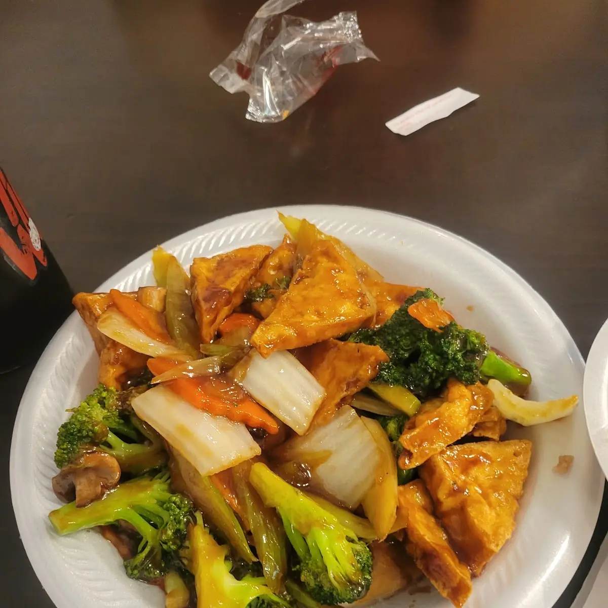 Bean Curd w Mixed Vegetables