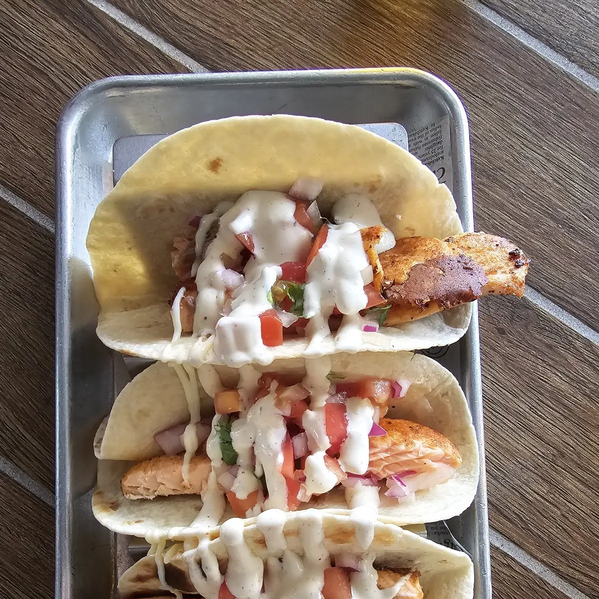 Salmon Tacos