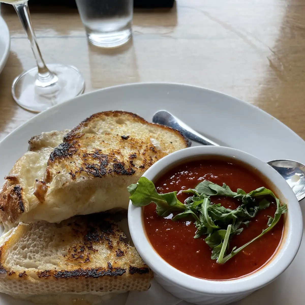 Grilled Cheese and Tomato Soup
