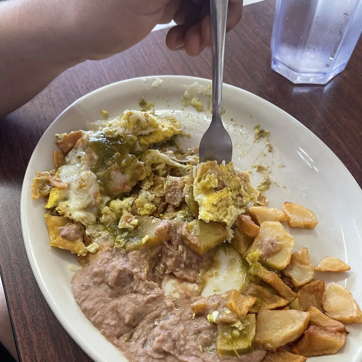 Las Suizas Crawfish Enchiladas