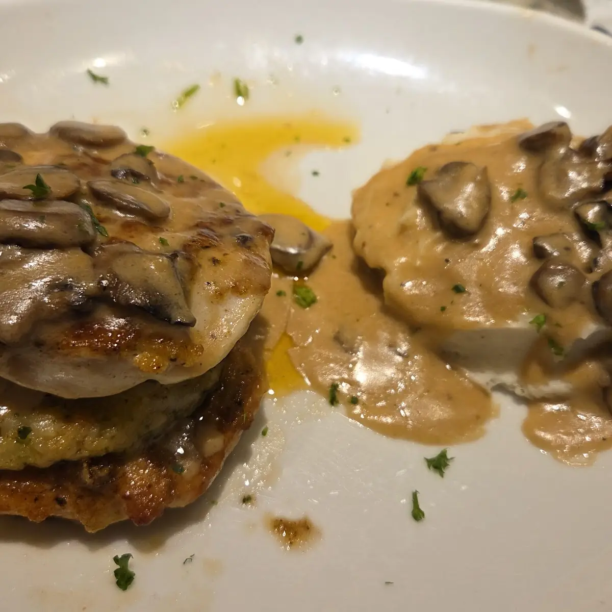 Stuffed Chicken Marsala