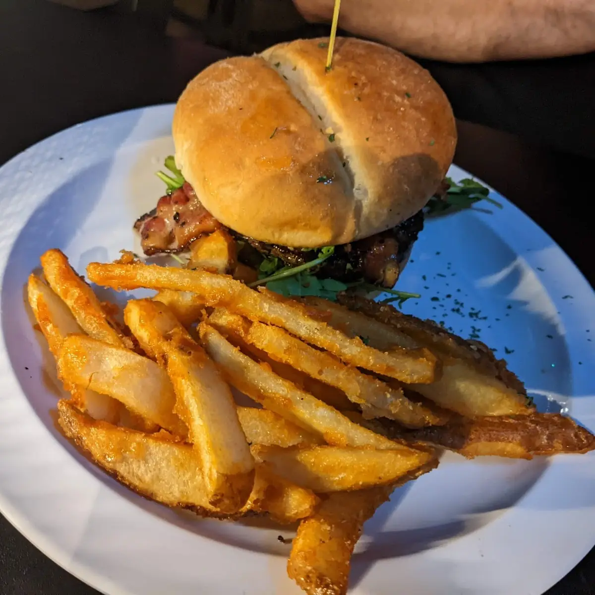 Bacon Blue Burger