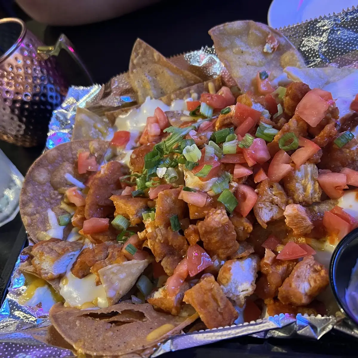 Buffalo Chicken Nachos