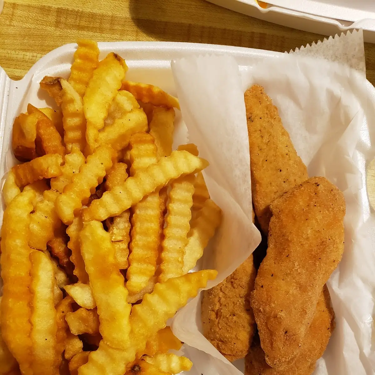 Chicken Strips and Fries