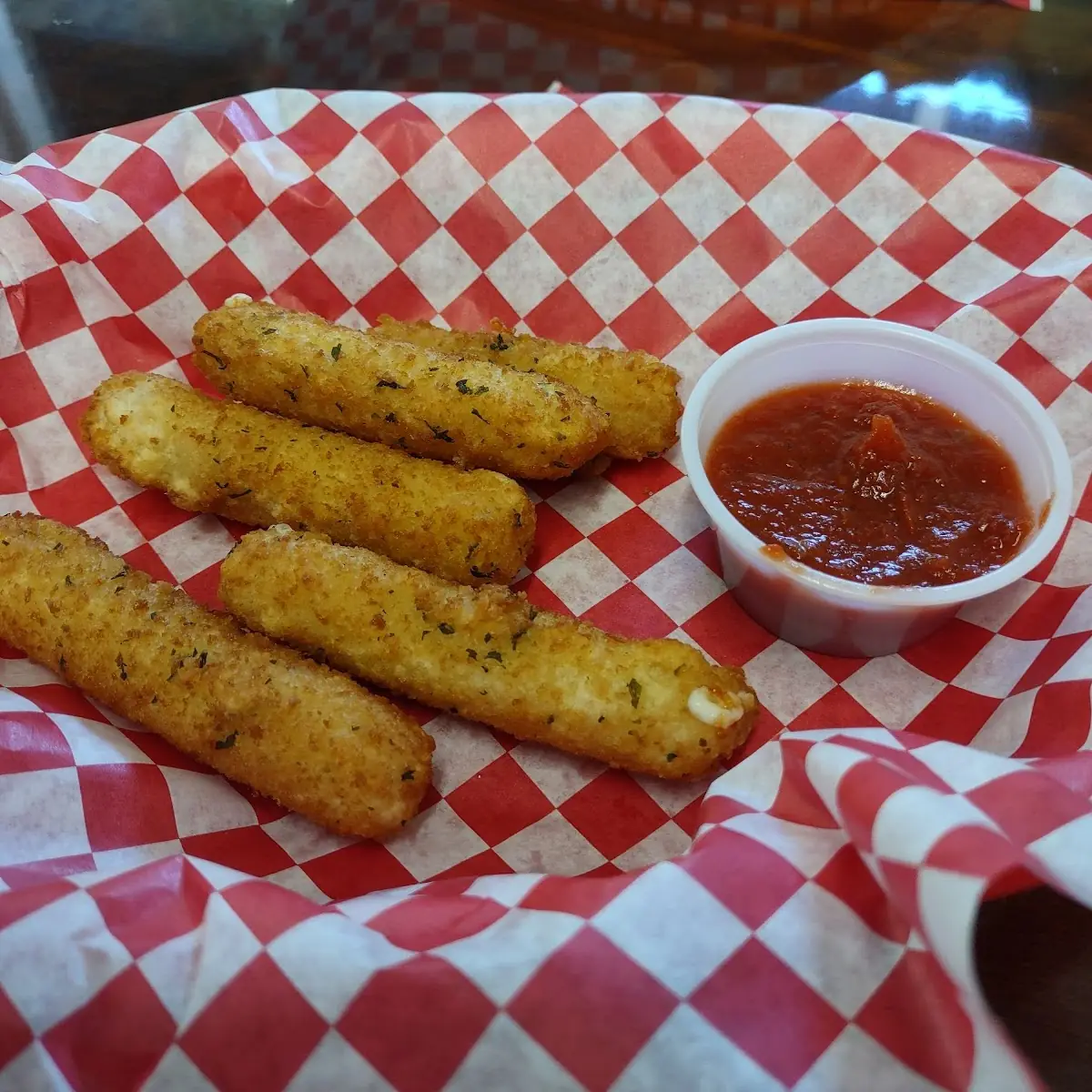 Fried Mozzarella Sticks
