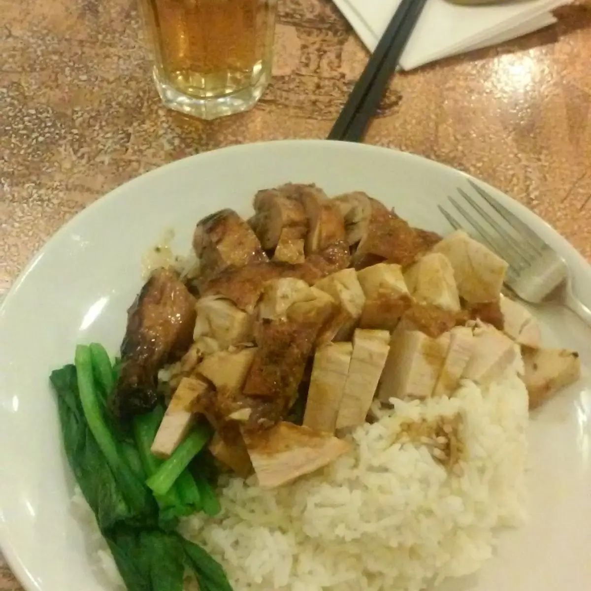 Roast Pork & Chicken on Rice