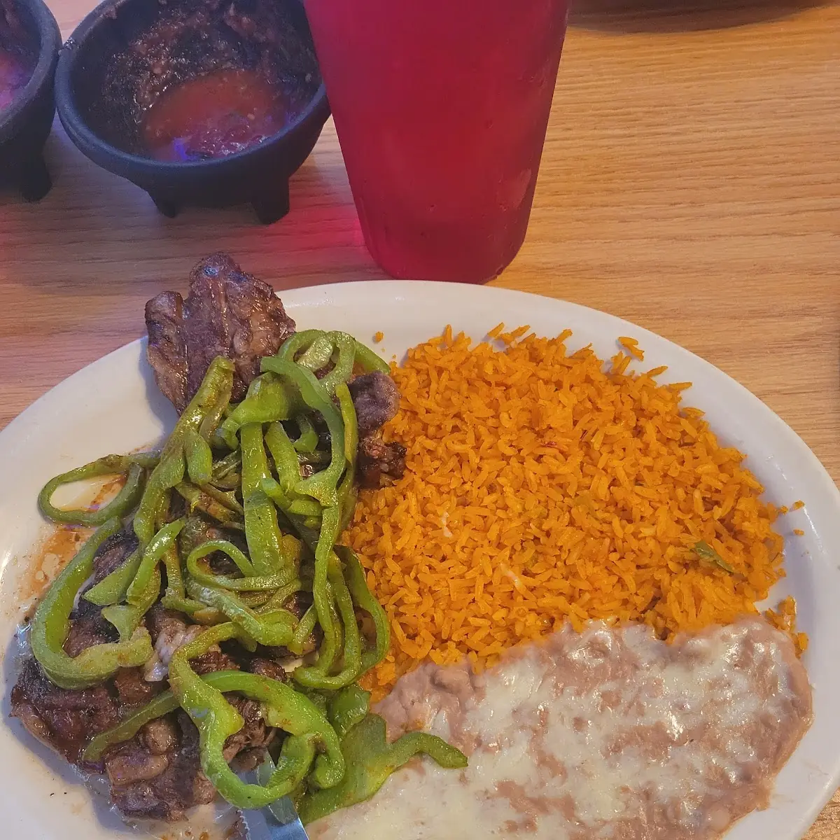 Steak Bistek a La Mexicana