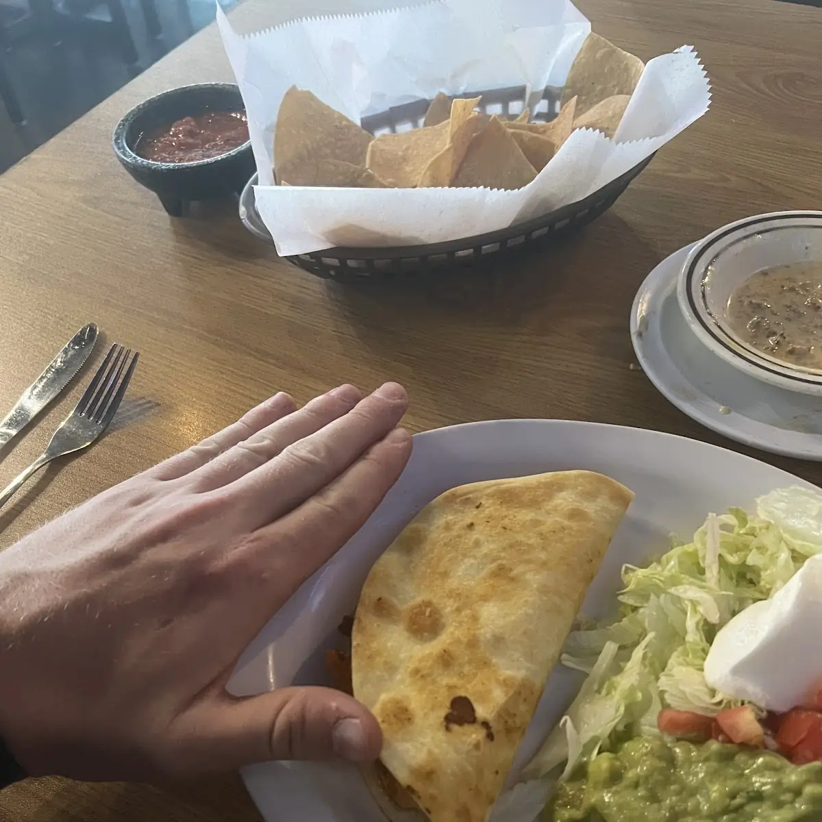 Two Chicken Quesadilla