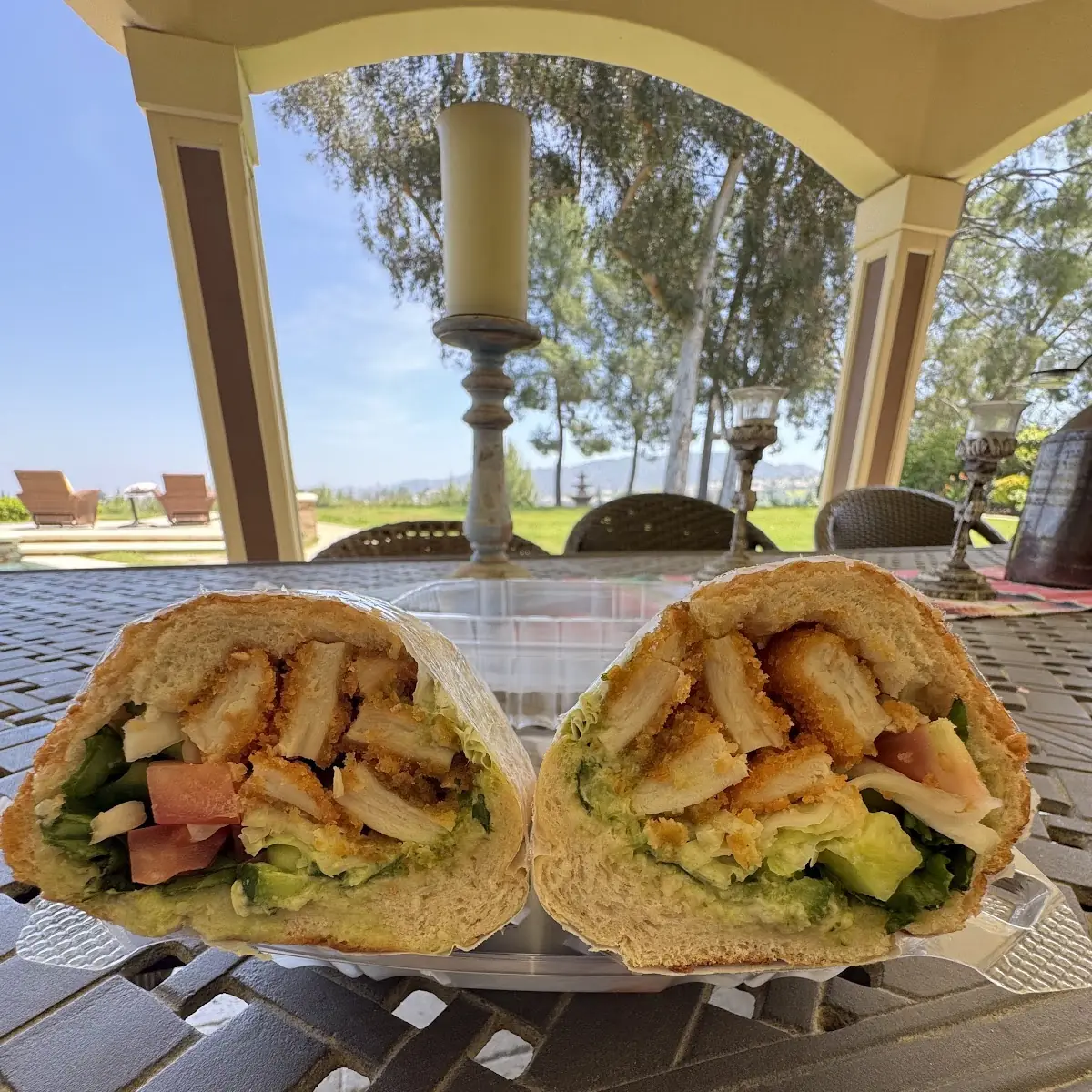 Chicken Schnitzel Sandwich