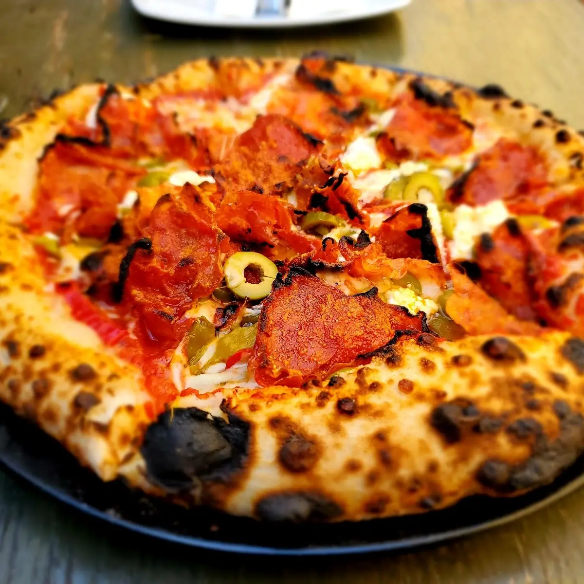 Spicy Salami Pizza