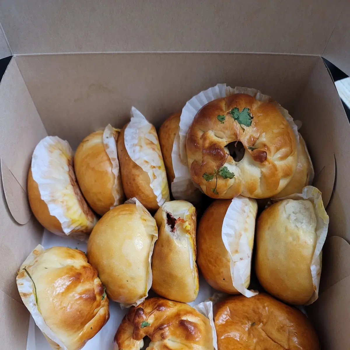 BBQ Pork Buns and Pork Meat Buns