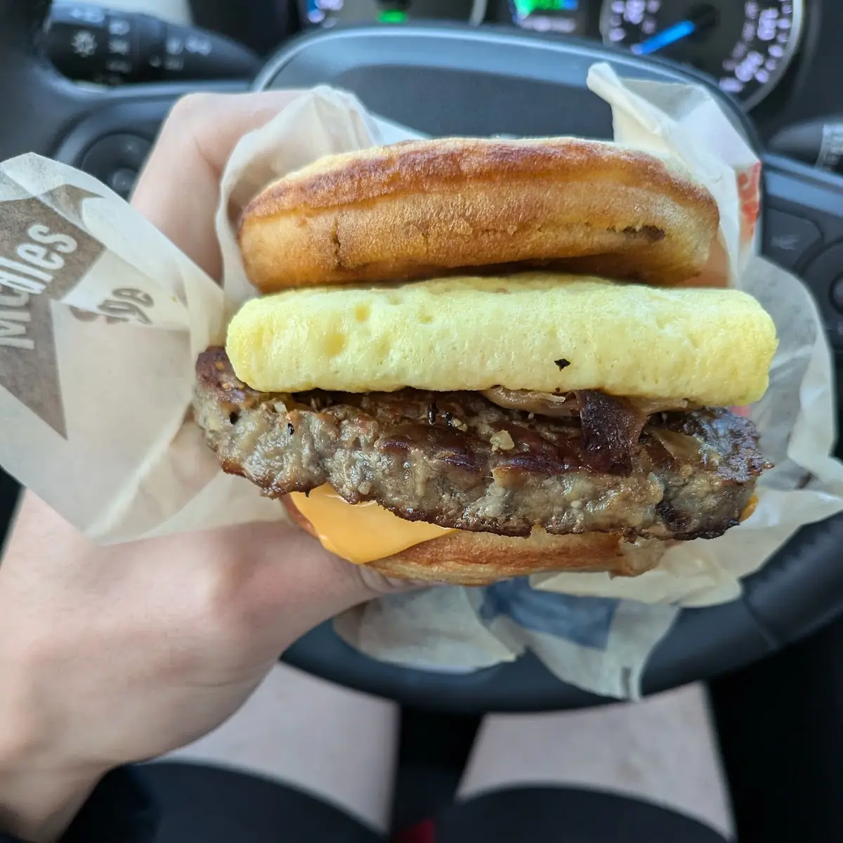 Steak Egg & Cheese Mcgriddles
