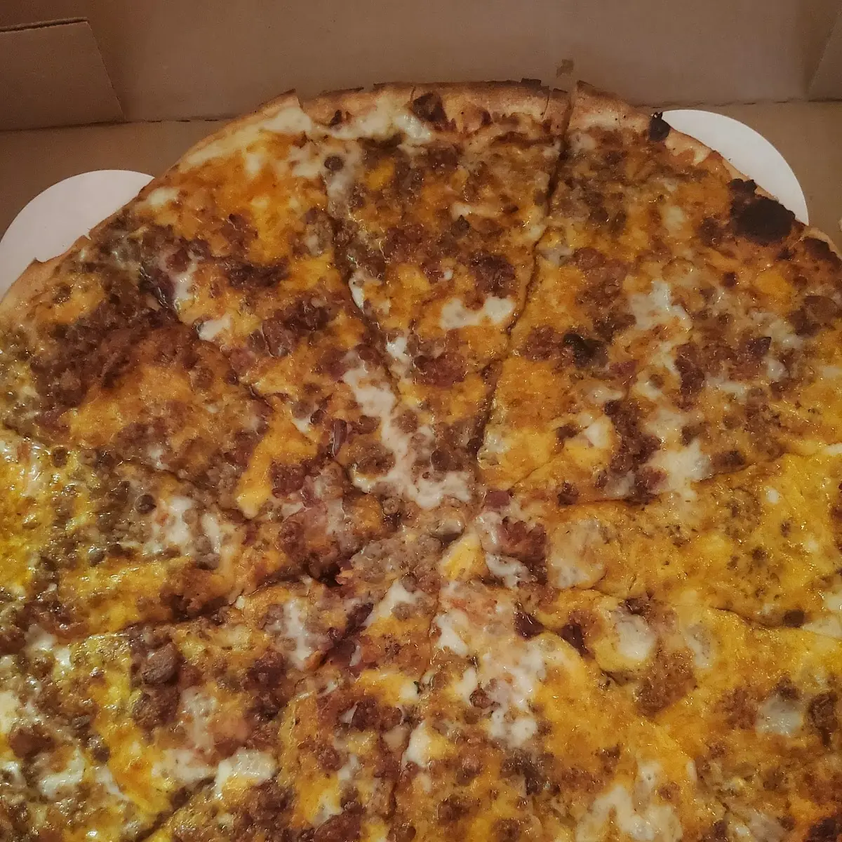 Bacon Cheeseburger Pizza