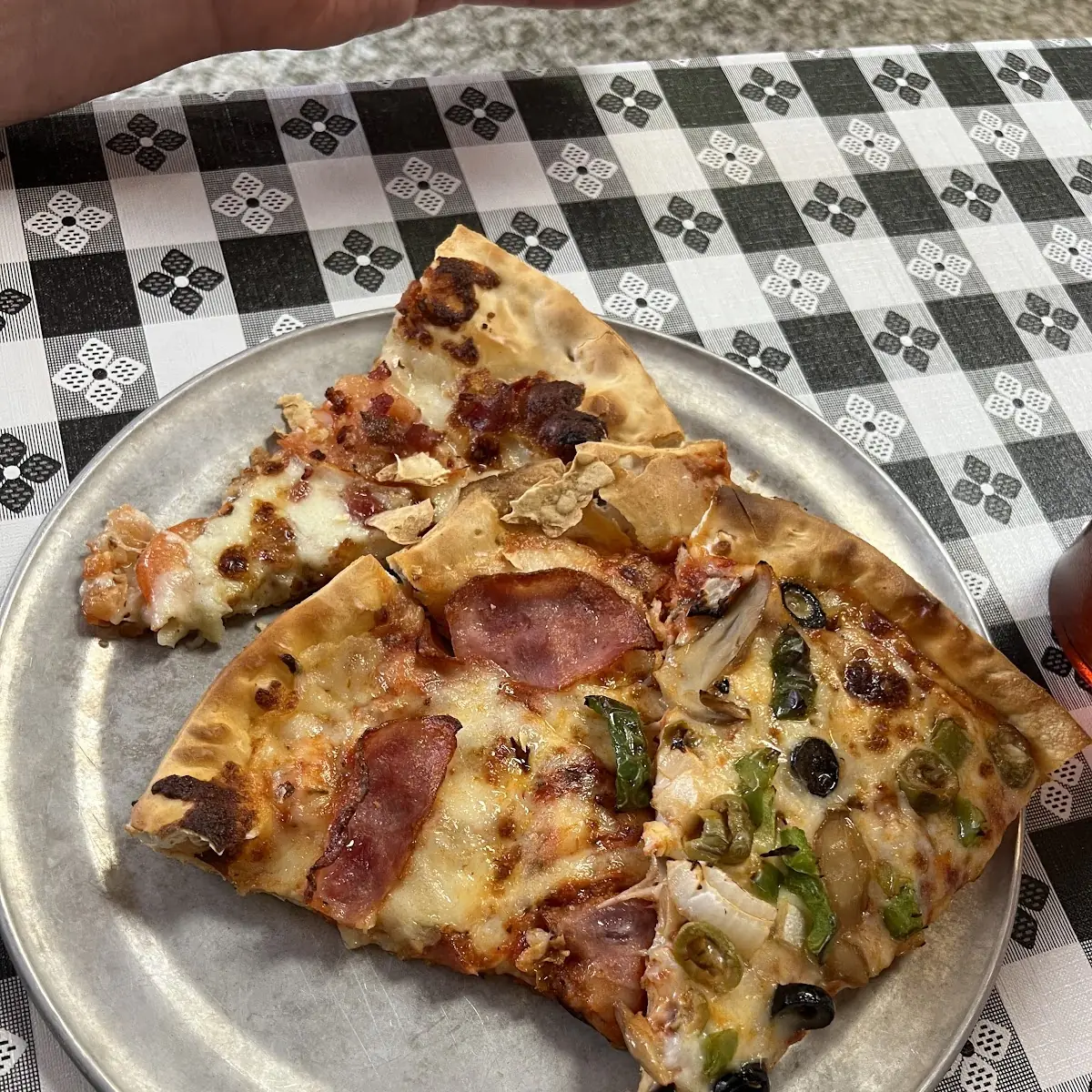 Three Meat Pizza