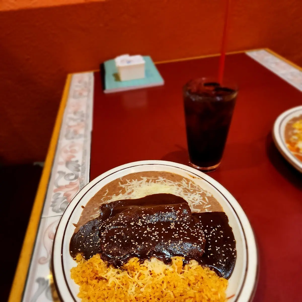 Enchiladas Mole Maria