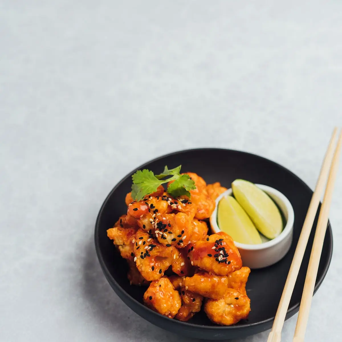 Korean Fried Cauliflower Vegetarian
