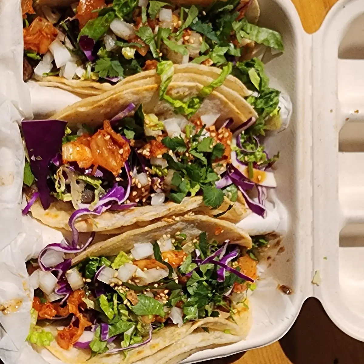 Bulgogi Beef and Bulgogi Chicken Tacos