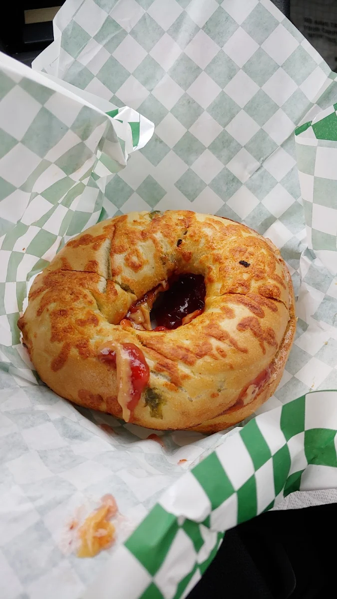 Bagel with Peanut Butter