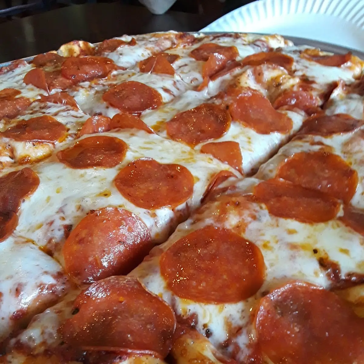 Sausage Pepperoni Pizza