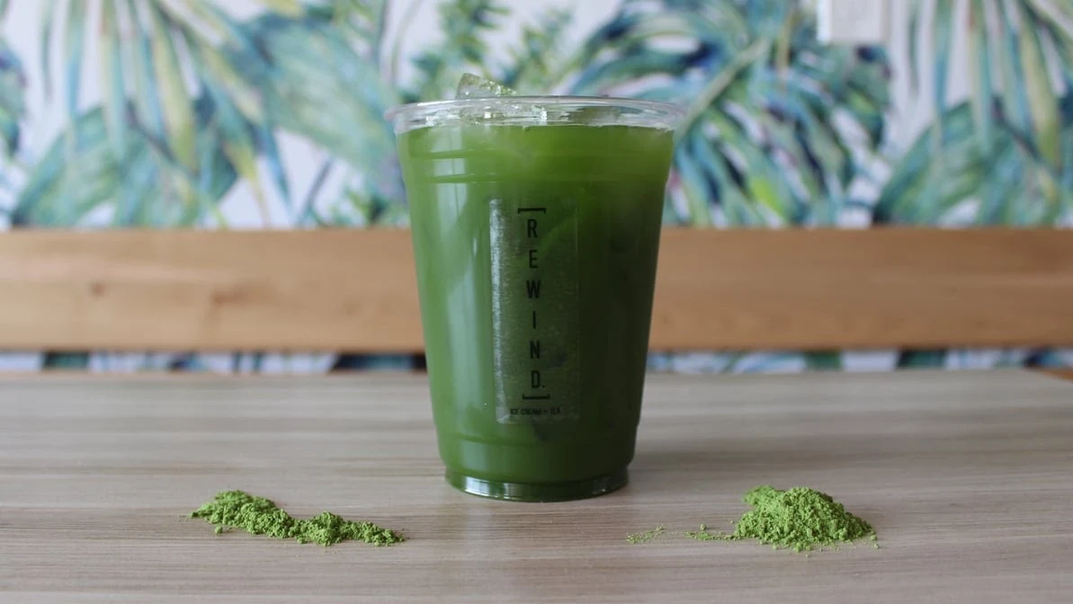 Strawberry Matcha Latte