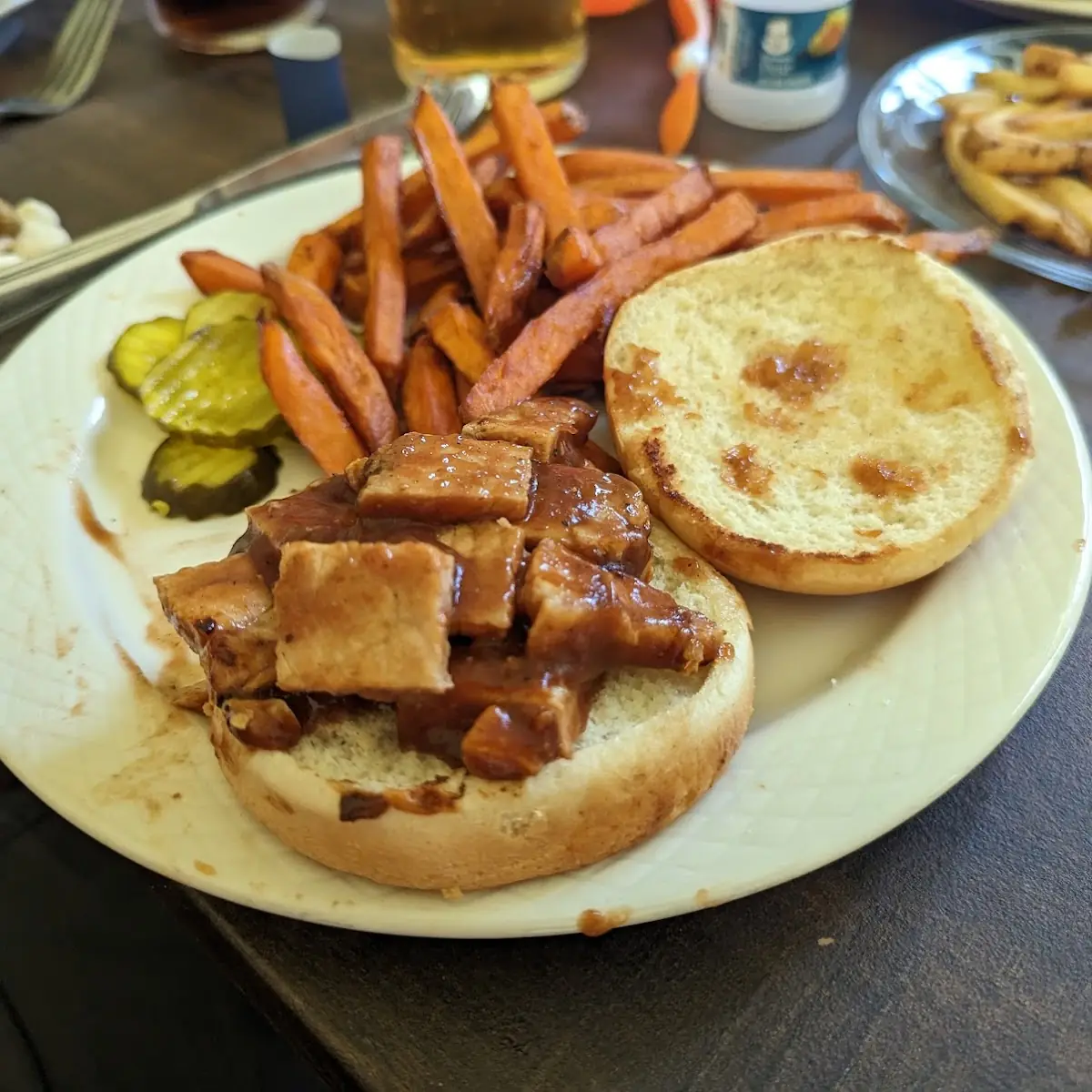 BBQ Chopped Pork Bun
