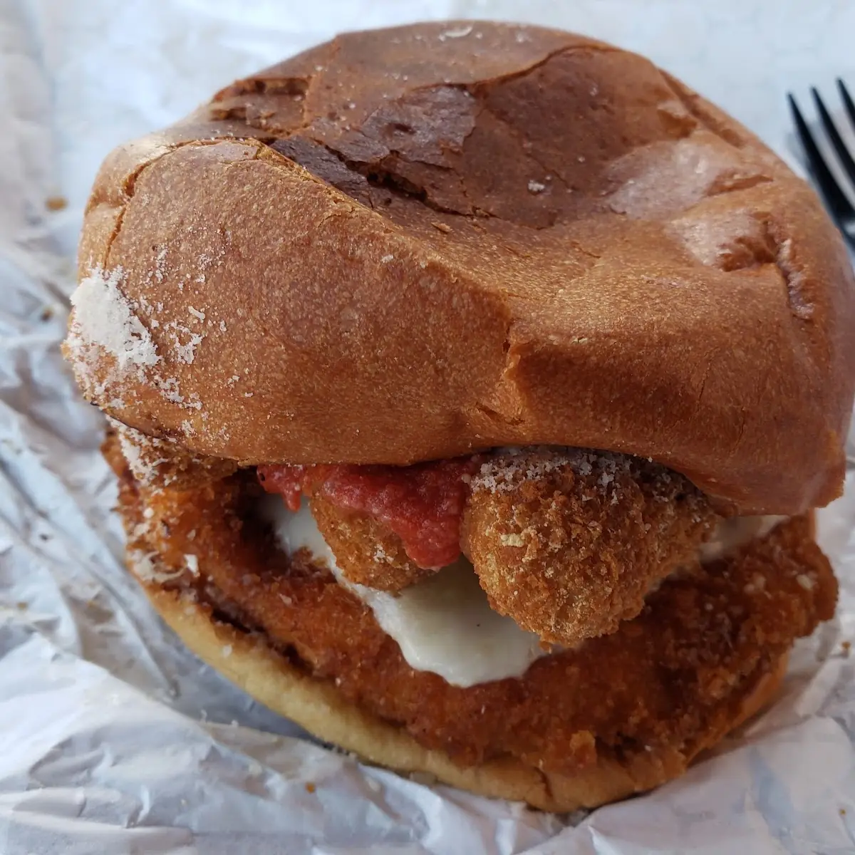 Mozzarella Chicken Burger