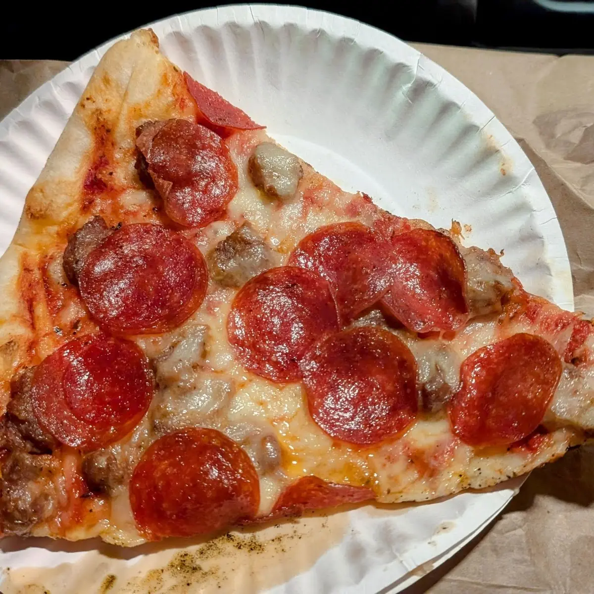 Sausage Pizza Slices