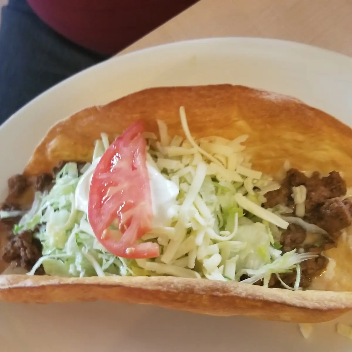 Chalupa 1 Tostada 1 & Beef Taco 1