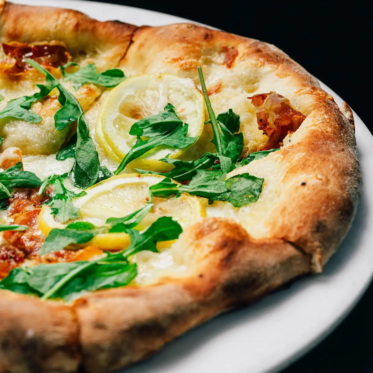 Prosciutto & Pear Wood Fire Pizza