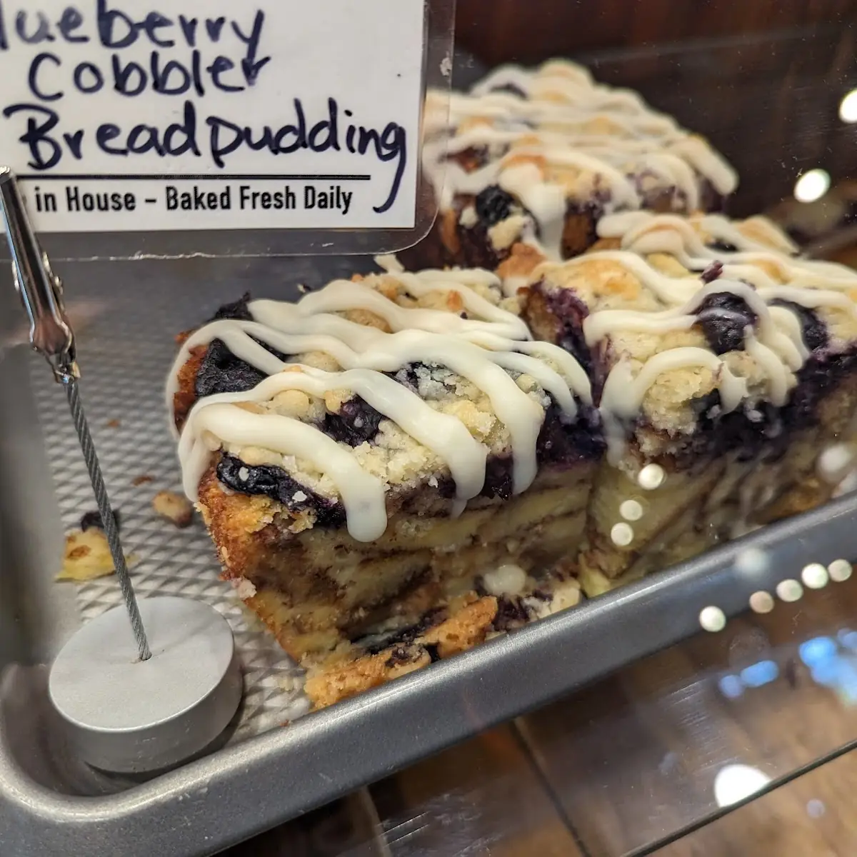 Blueberry Bread Pudding