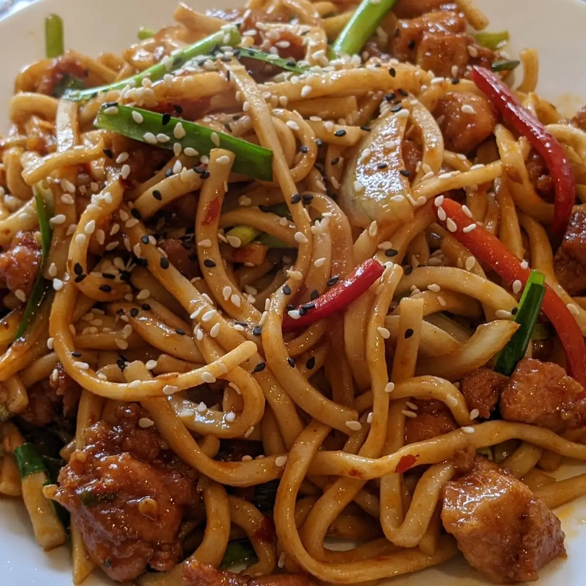 Chicken Dry Fried Noodles