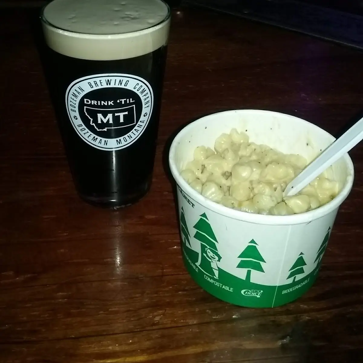 Guinness and Mac N Cheese