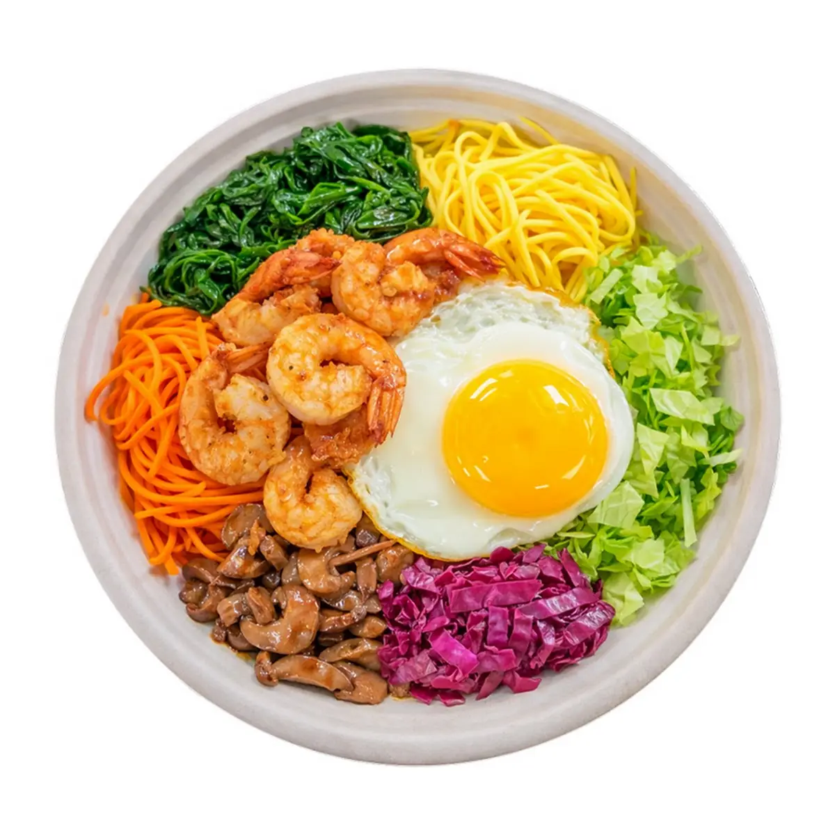 Grilled Shrimp Bibimbap