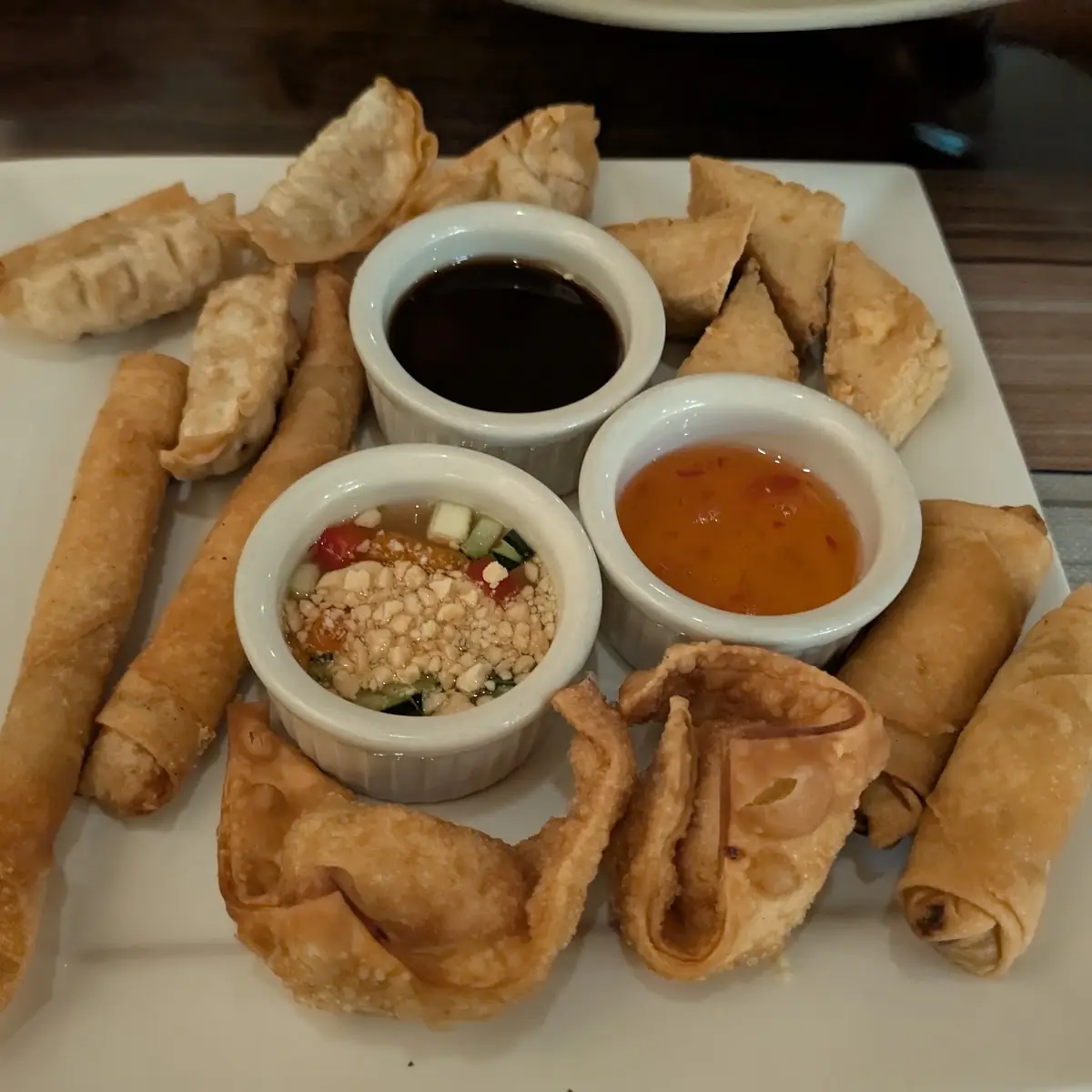 Thai Flavors’ Appetizer Sampler