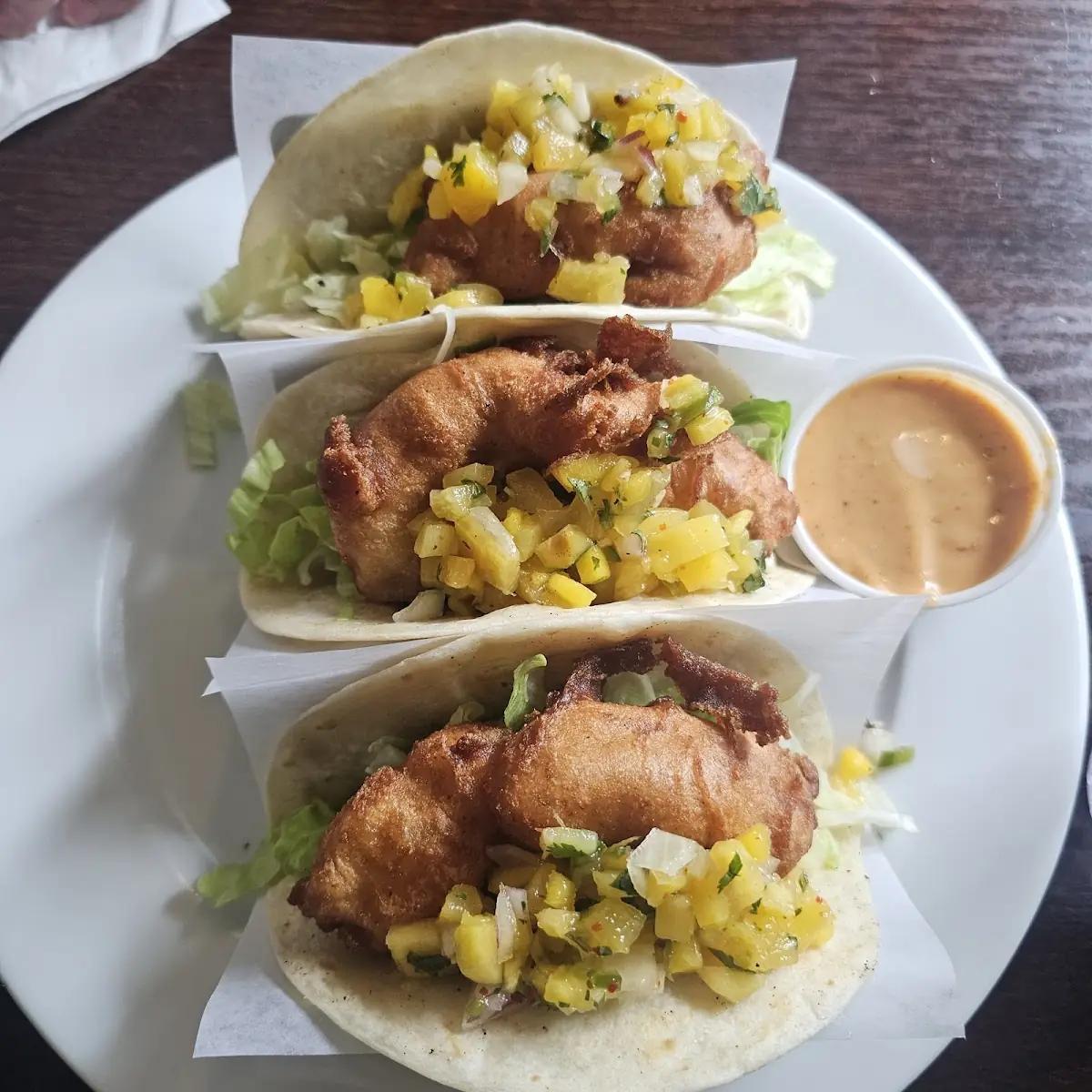 Beer Battered Fish Tacos