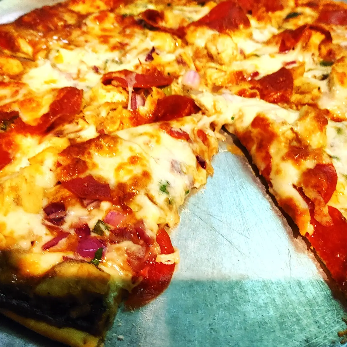 Thai Chicken Pizza
