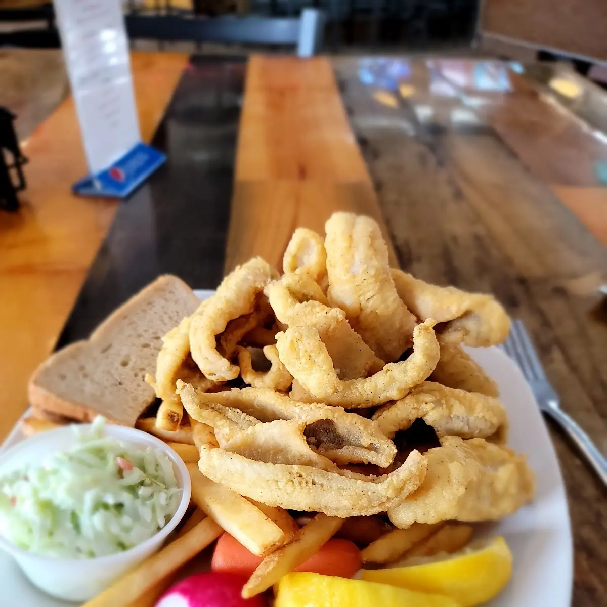 Deep Fried Perch and French Fries