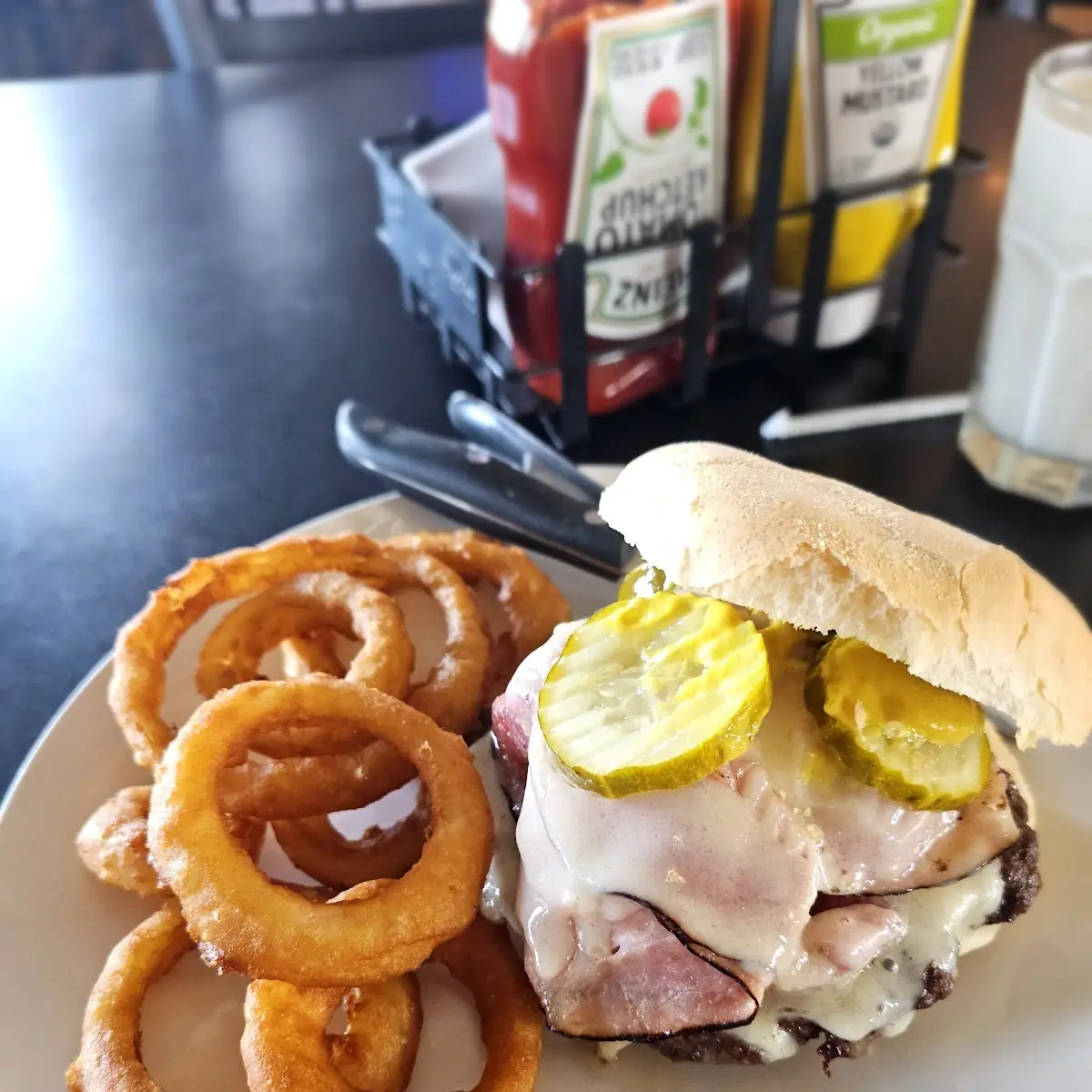 Hot Ham & Cheese Sandwich & Chips