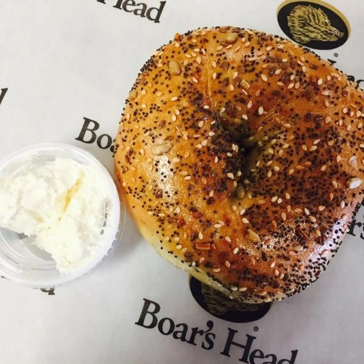 Bacon & Cheese Bagel