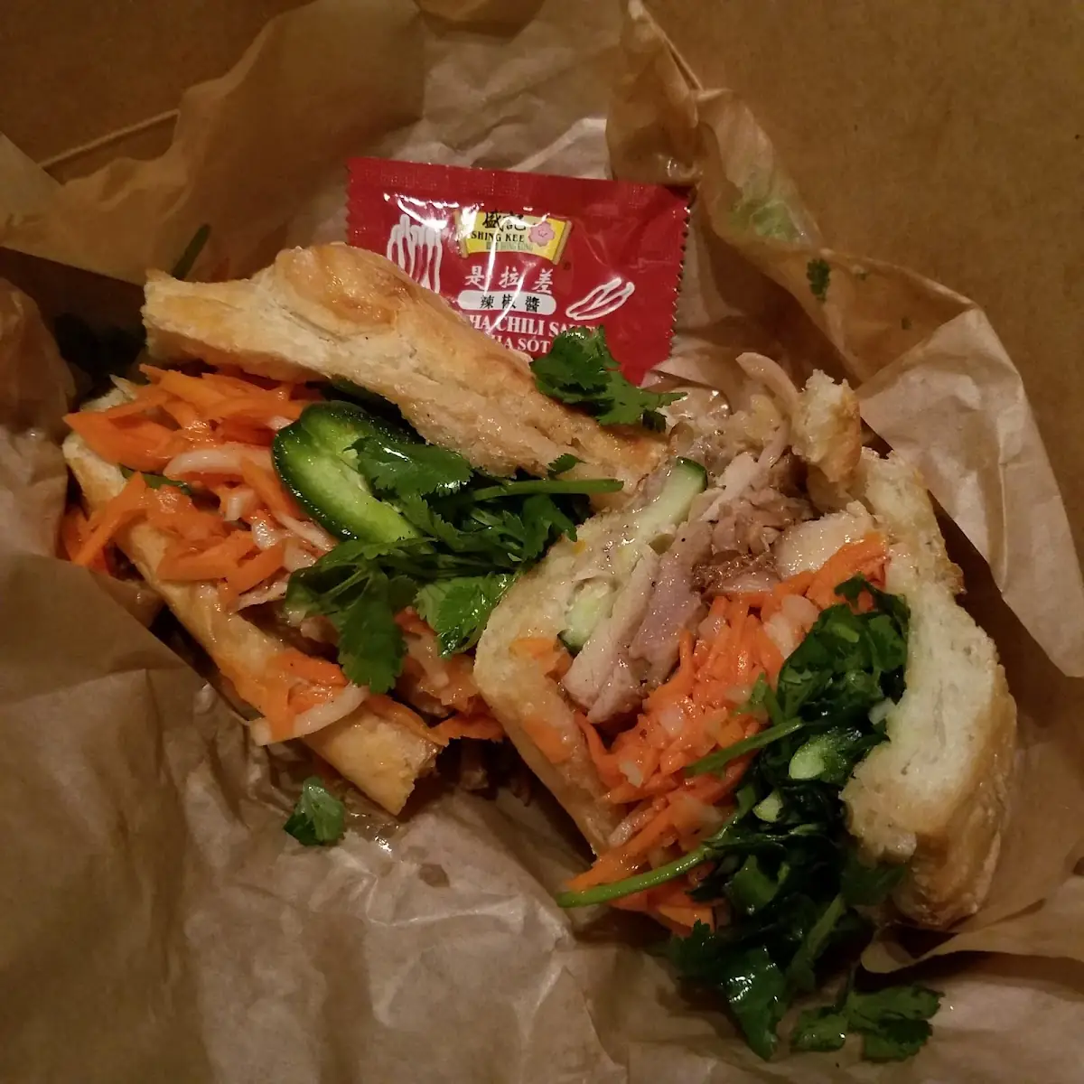 5 Spices Chicken Banh My