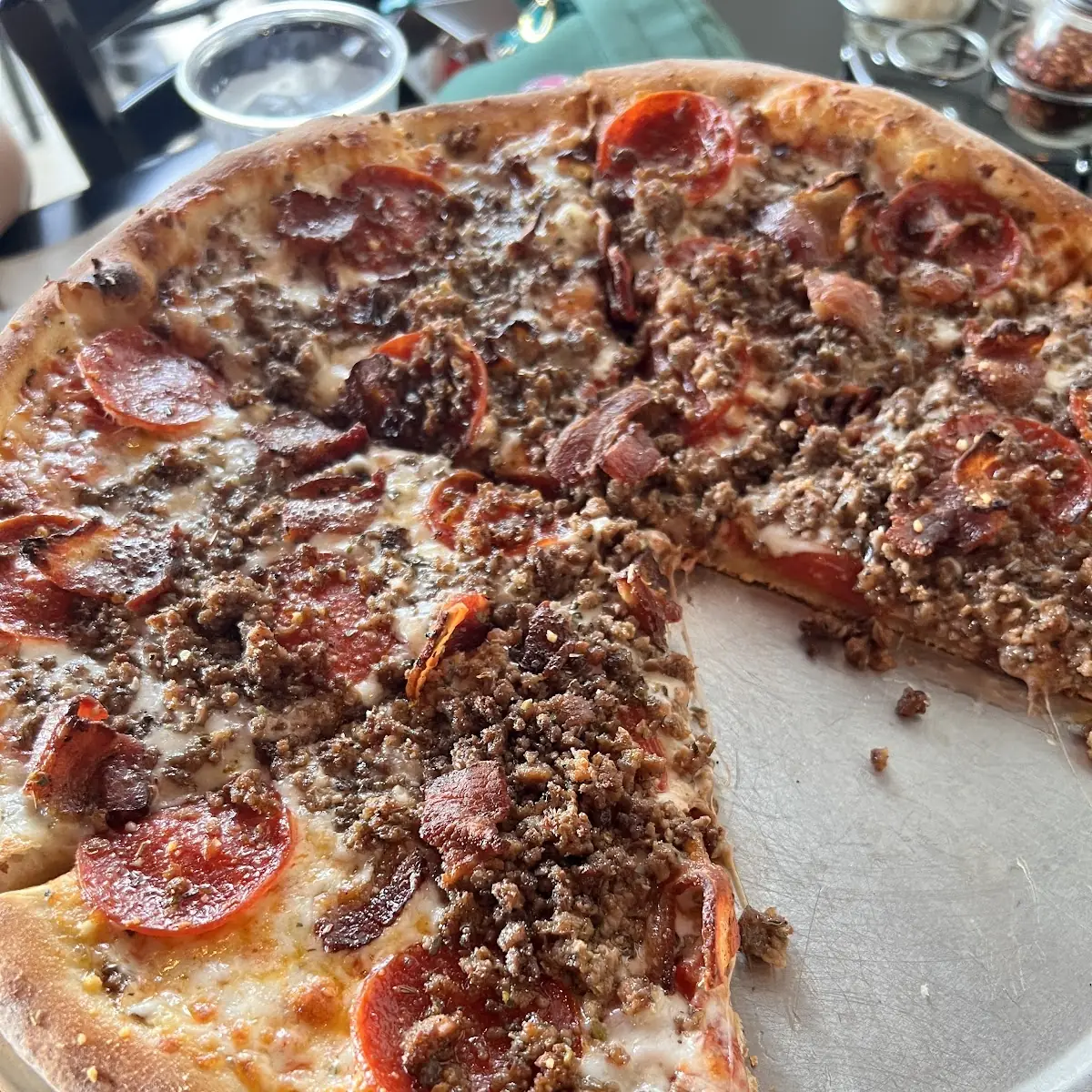 Meaty Pizza