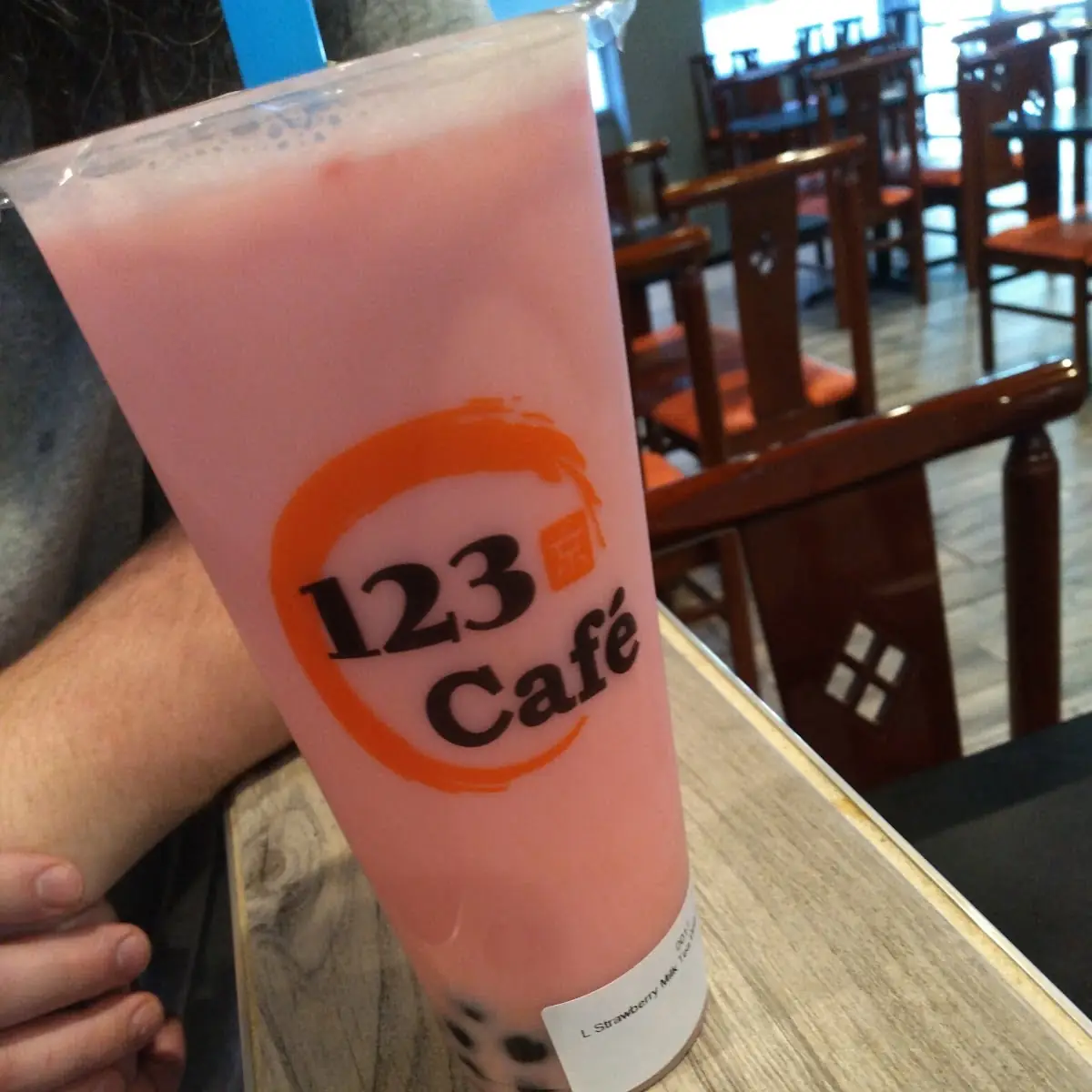 Strawberry Bubba Tea